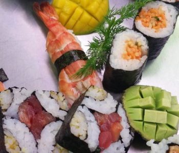 sushi pour les cocktails d'entreprise